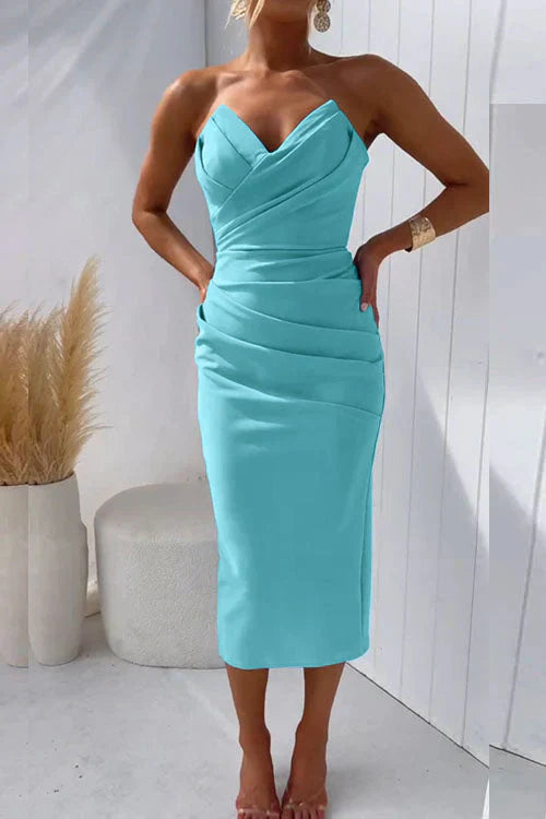 Valmere™ | Florence Backless Midi Dress
