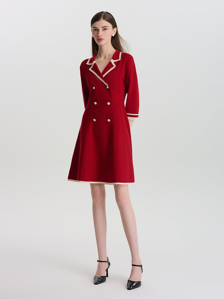 Valmere™ | V-Neck Mini Dress