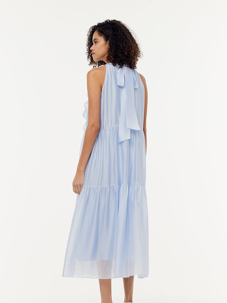 Valmere™ | Women Halter Maxi Dress