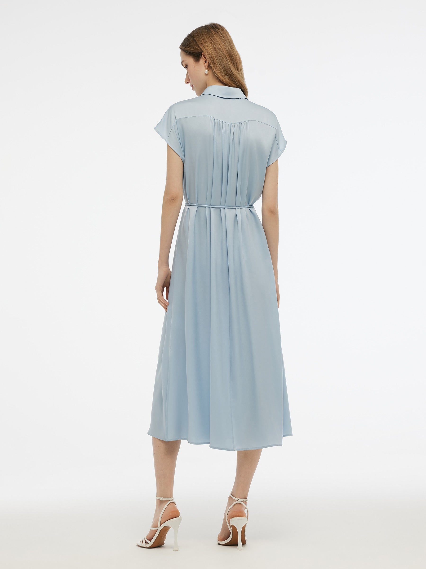 Valmere™ | Silk Stretch Maxi Dress
