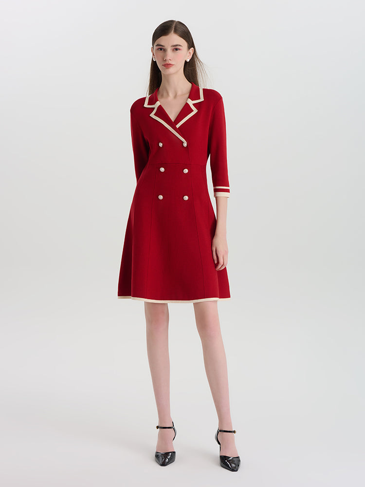 Valmere™ | V-Neck Mini Dress