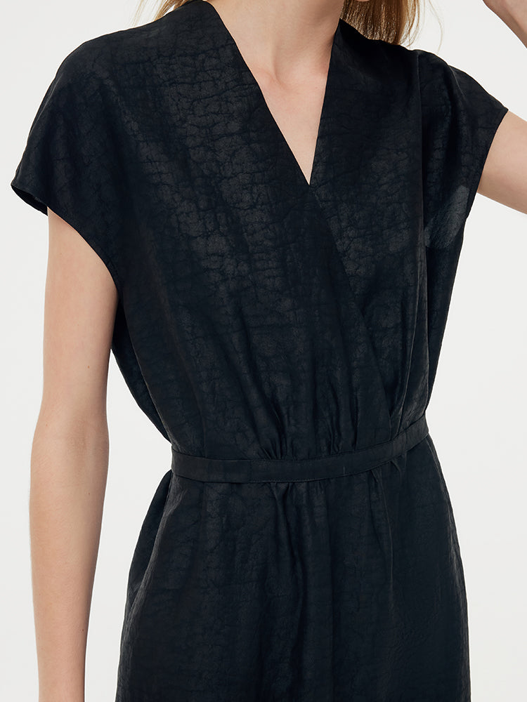 Valmere™ | Adjustable Waist Midi Dress