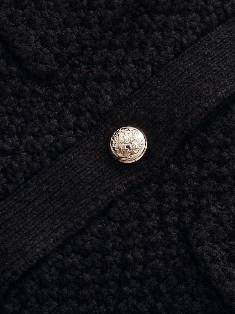 Valmere™ | Round Neck Knitted Women Cardigan