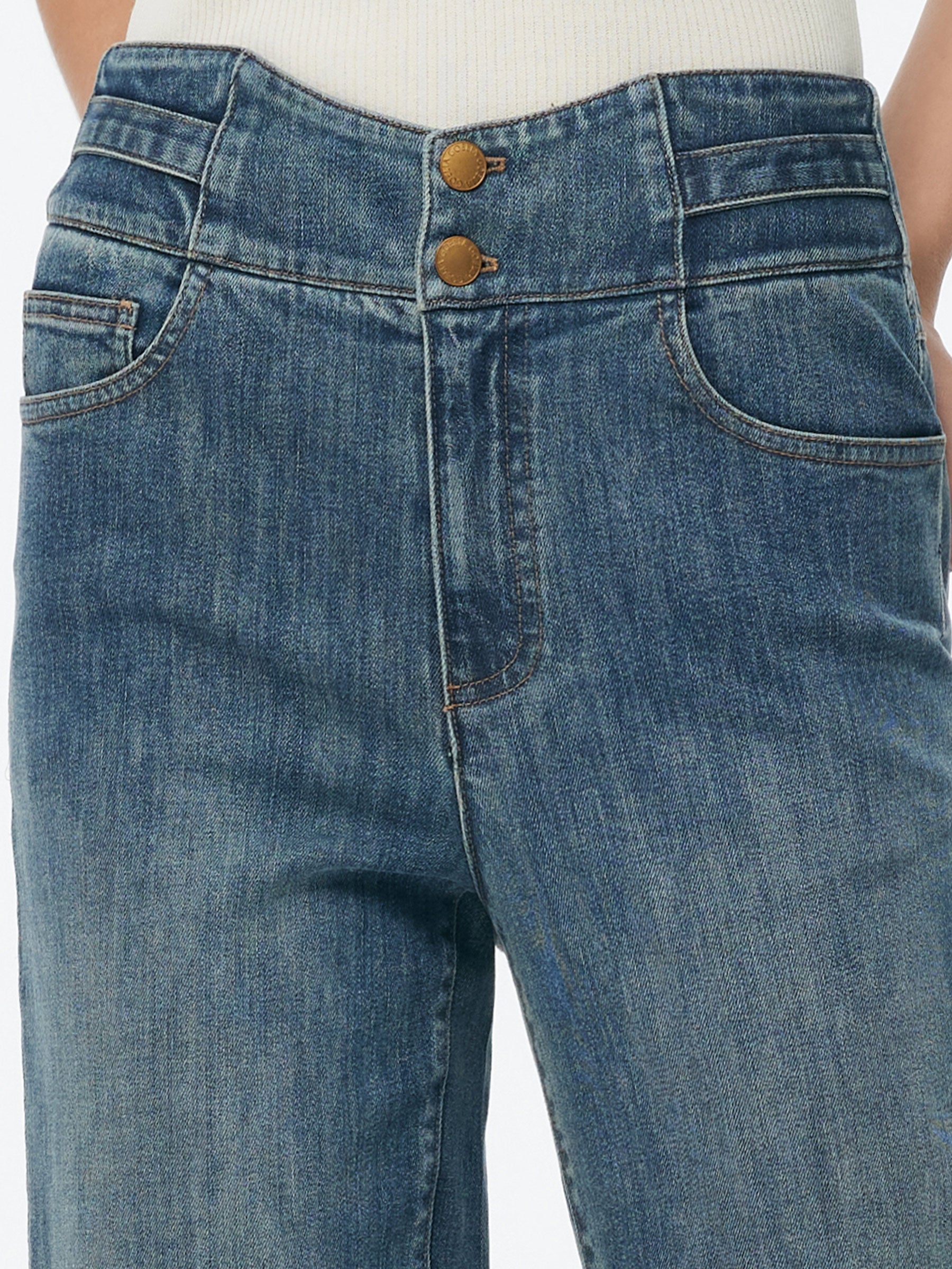 Denim Women Ankle Length Tapered Jeans