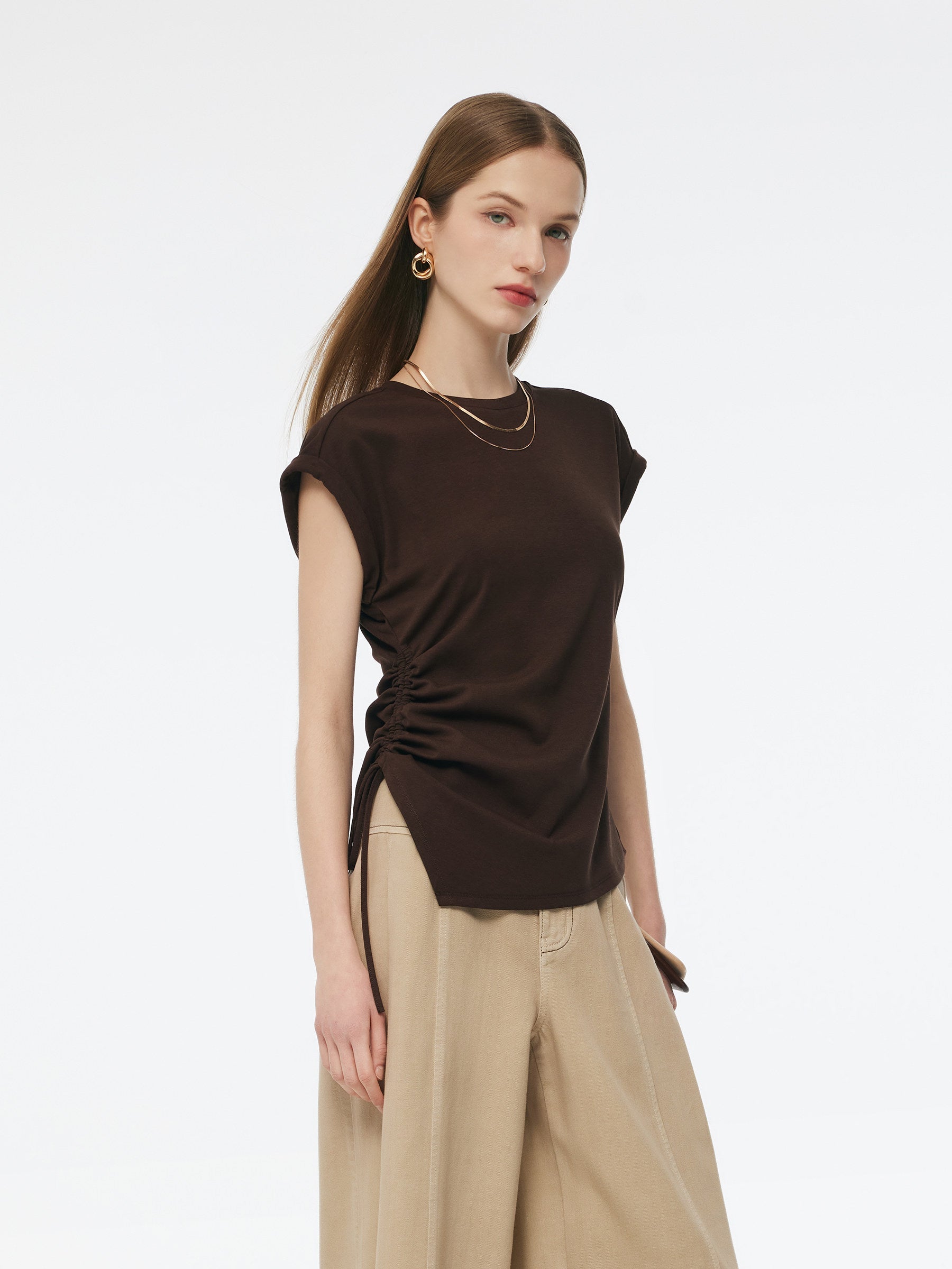 Valmere™ | Hem Sleeve Knit Top