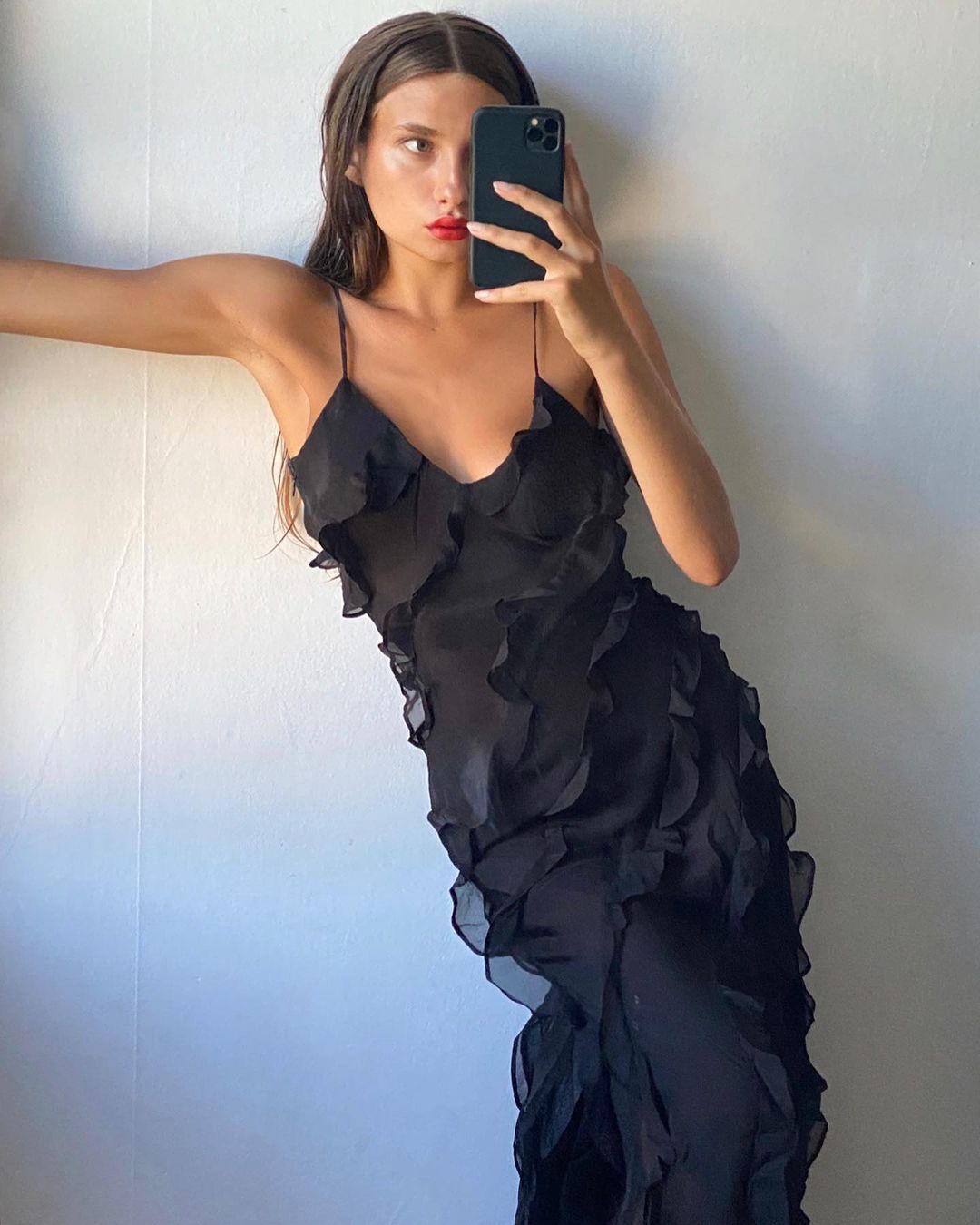 Valmere™ | Aliza Ruffled Maxi Dress
