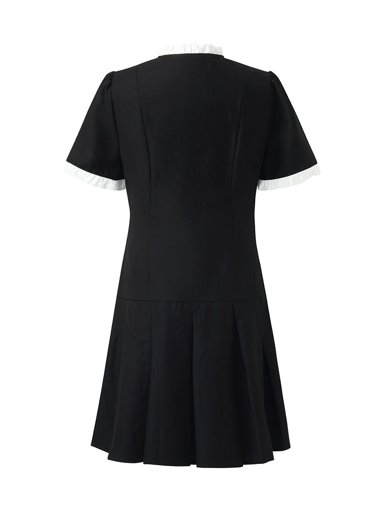 Valmere™ | Ruffle Trim Mini Dress