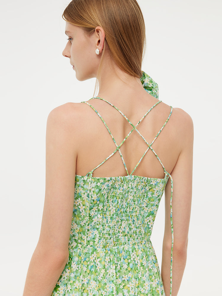 Valmere™ | Cotton Floral Print Maxi Dress