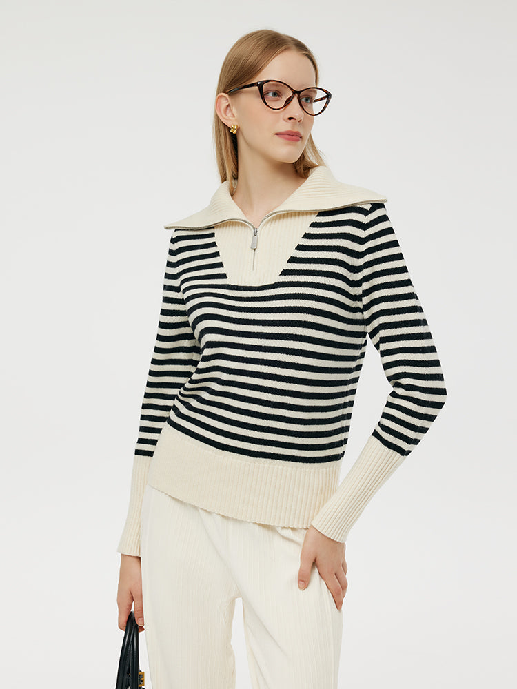 Valmere™ | Half-Zip Women Knit Top