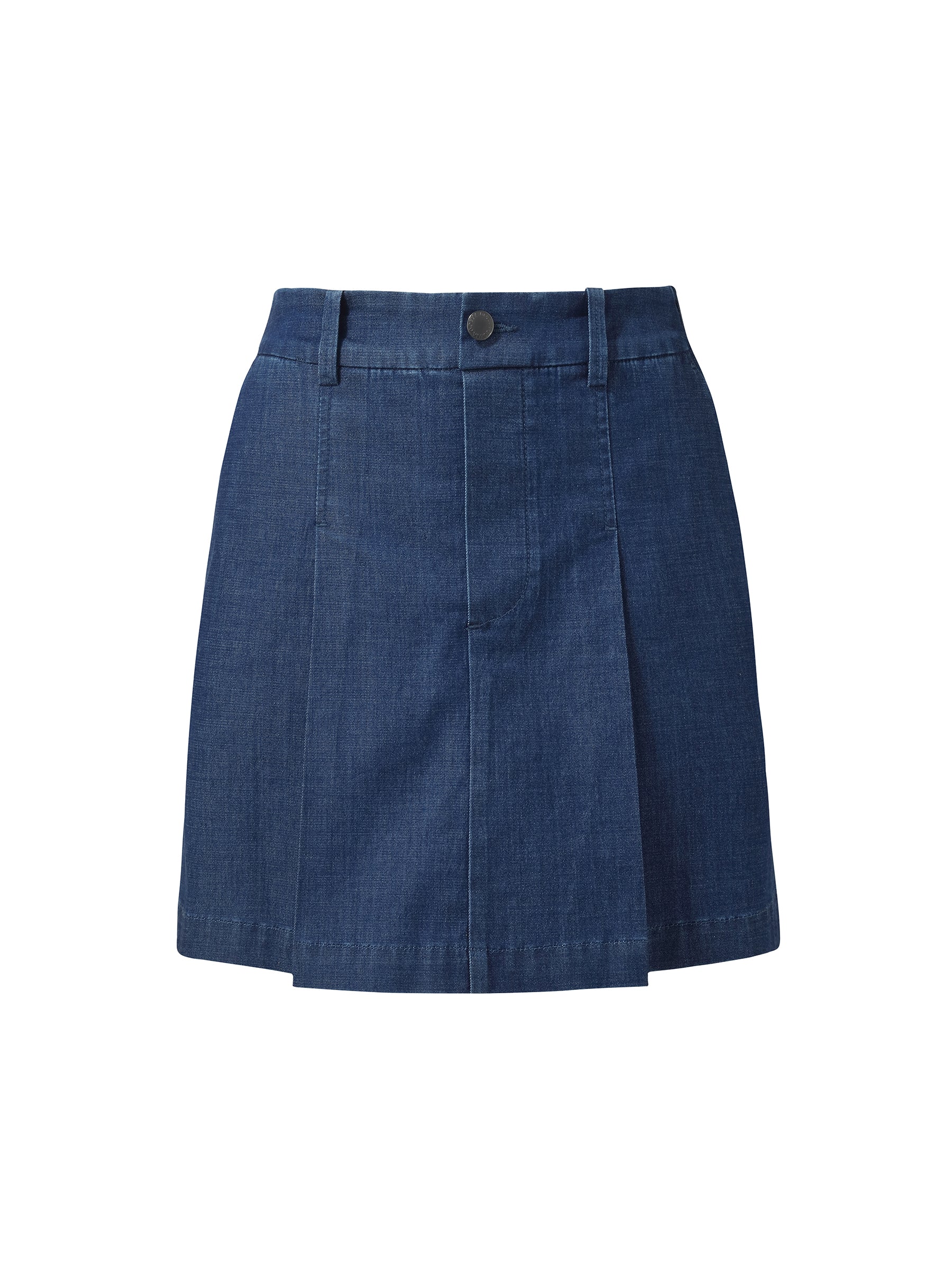 Valmere™ | Denim Pleated Culottes