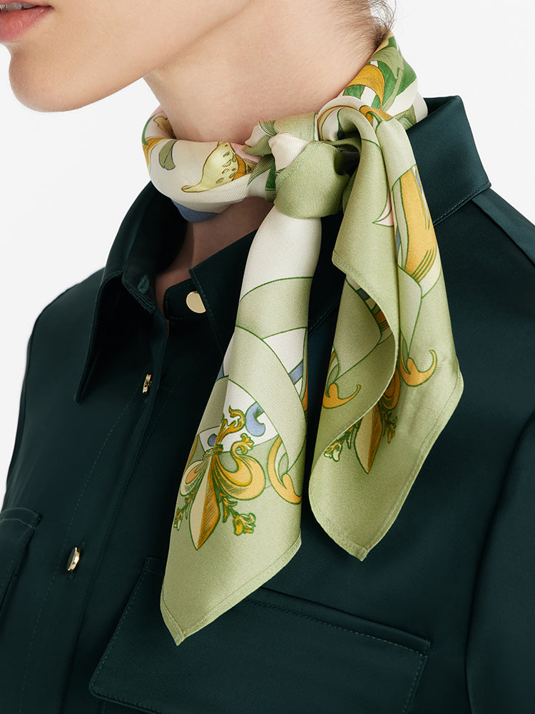 Valmere™ | 60 Square 14 Momme Mulberry Silk Scarf