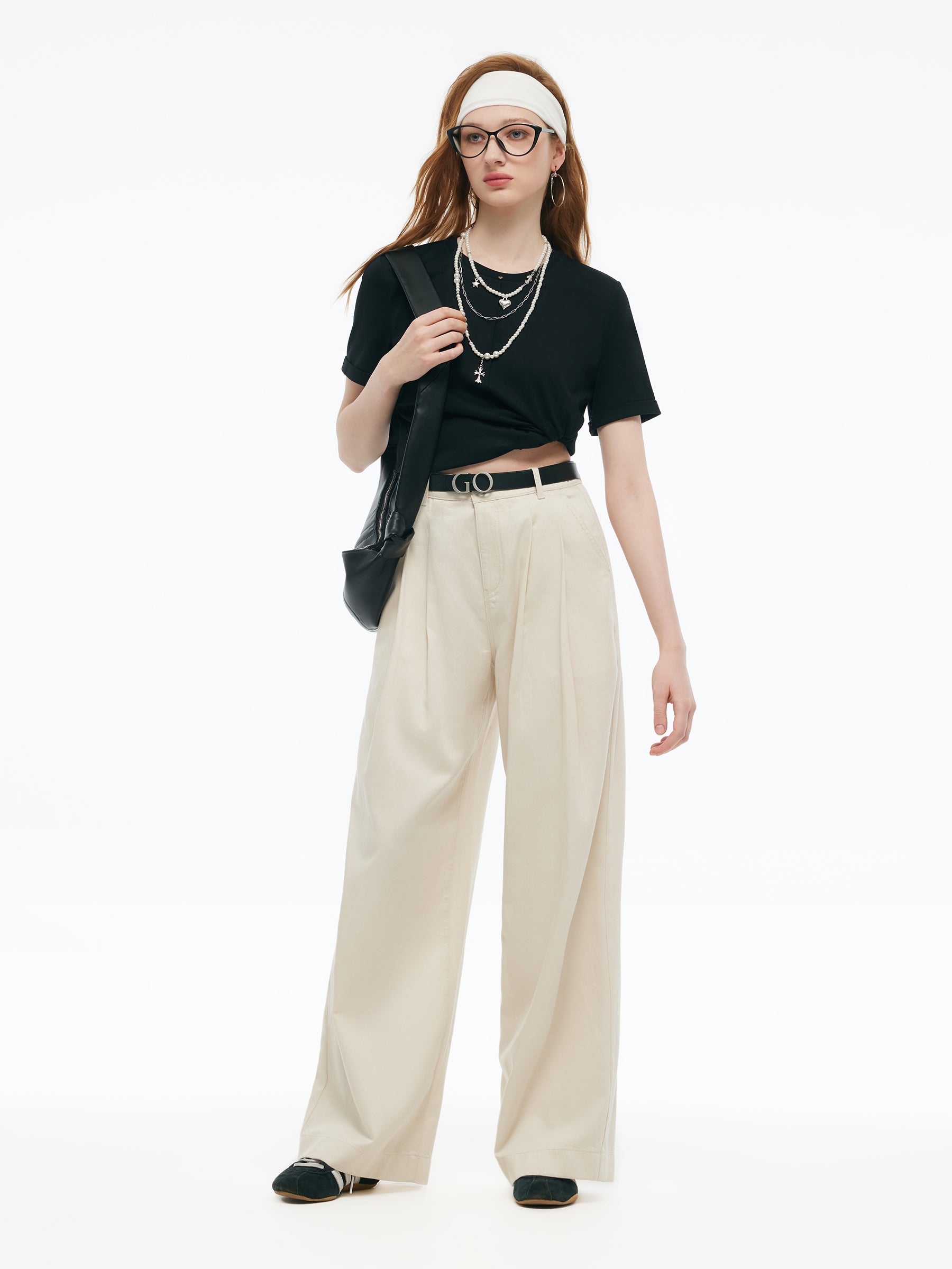 Valmere™ | Adjustable Waist Wide Leg Jeans