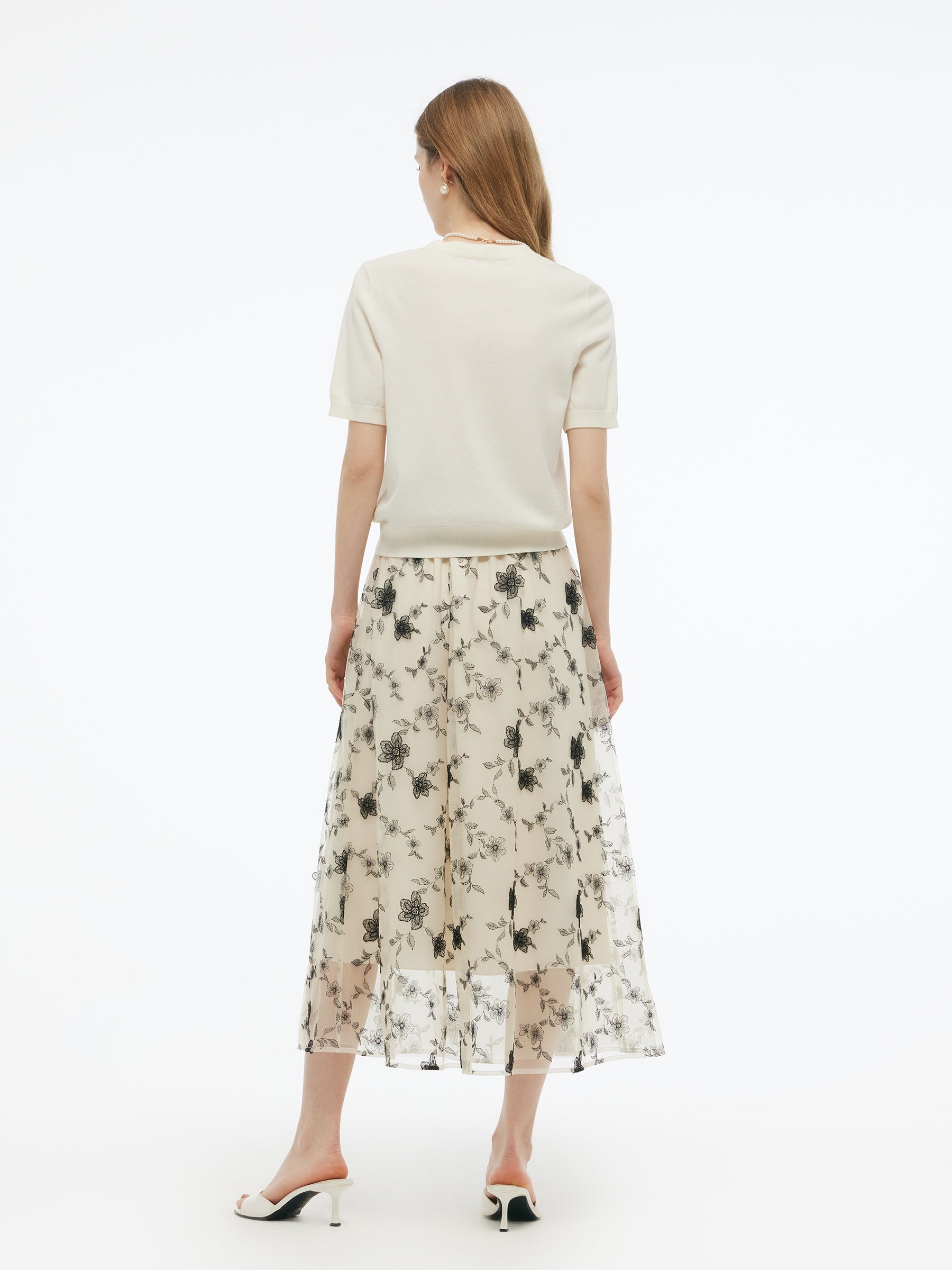 Valmere™ | Tencel Blend Floral Knit Top