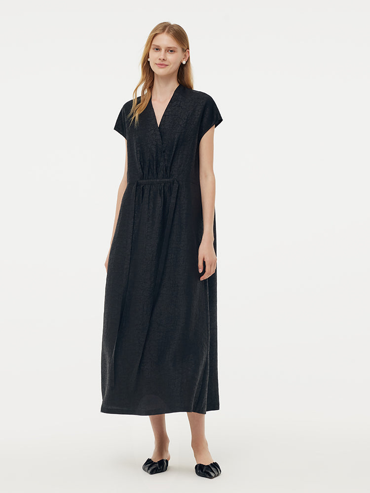 Valmere™ | Adjustable Waist Midi Dress
