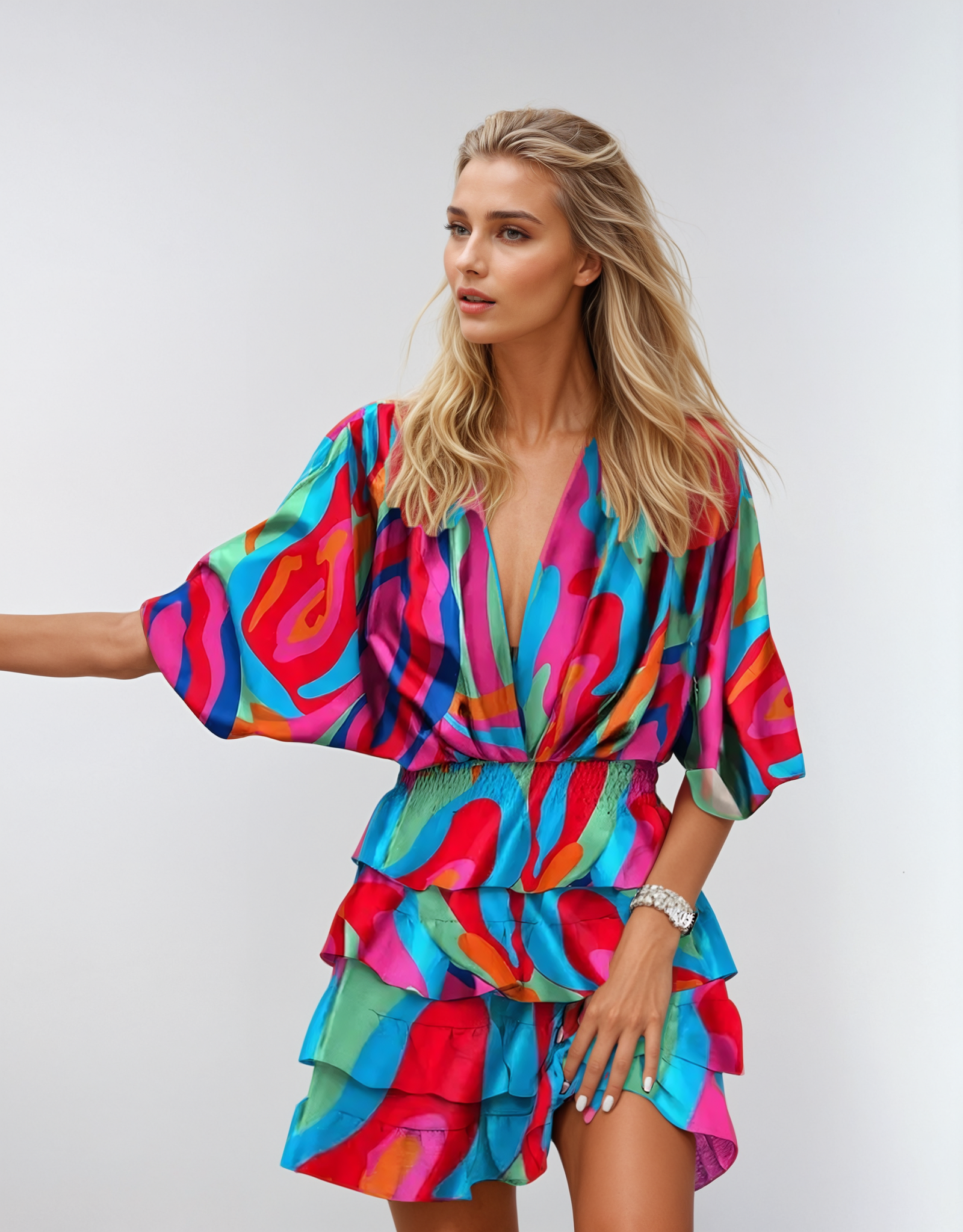 Valmere™ | Soraya Elegant Floral Dress