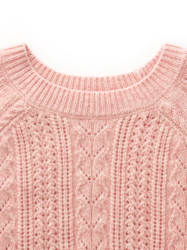 Valmere™ | Wool Blend Cable Knit Sweater
