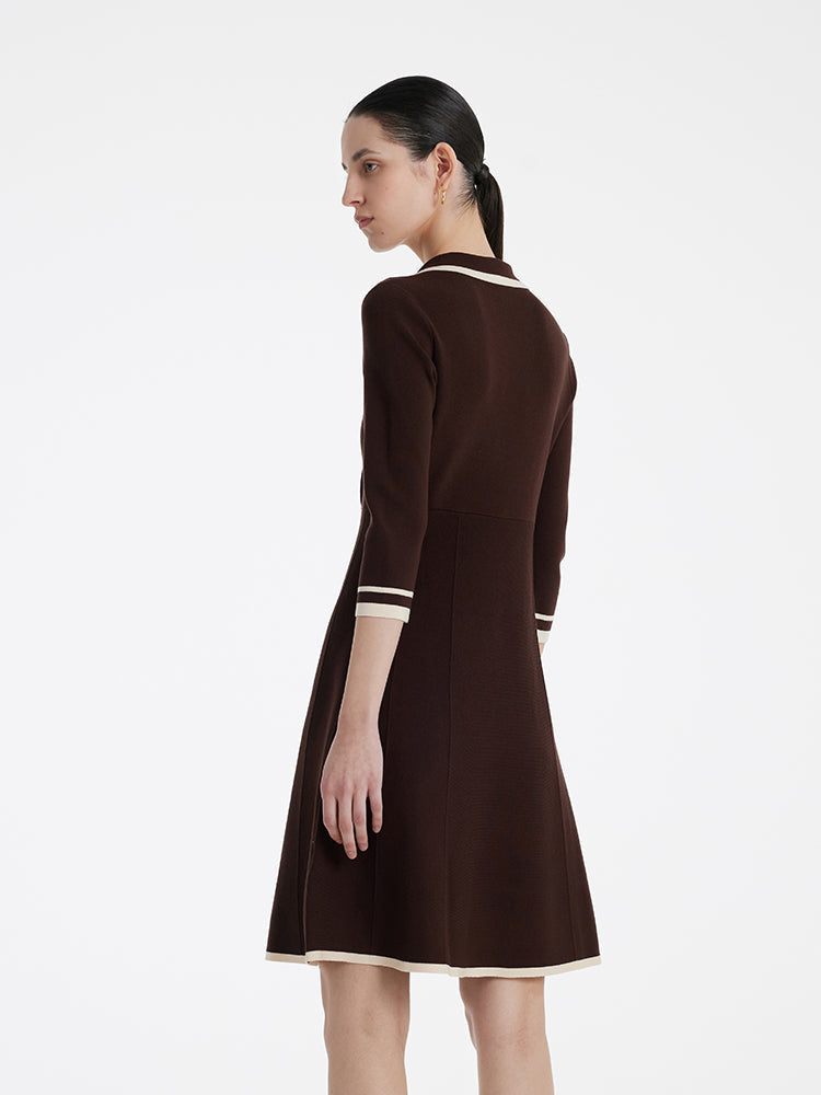 Valmere™ | V-Neck Mini Dress