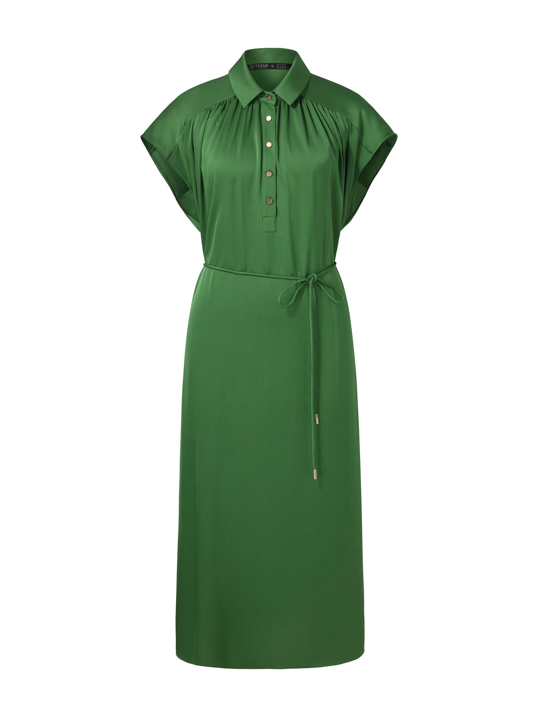 Valmere™ | Silk Stretch Maxi Dress