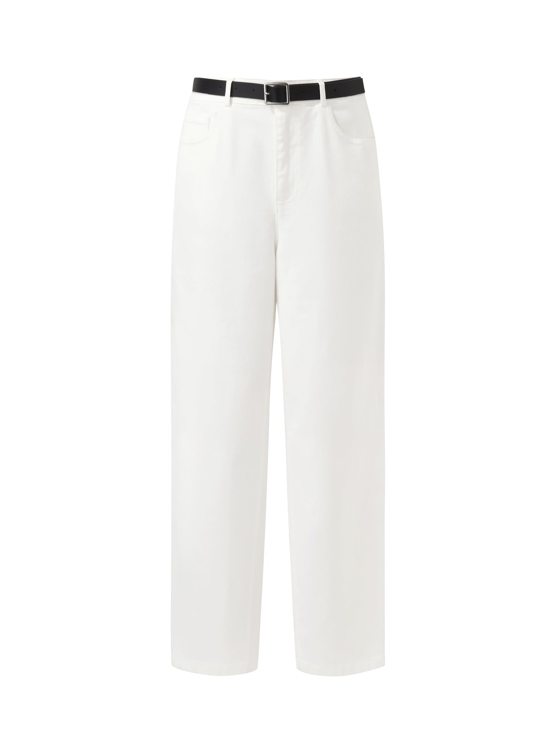 Valmere™ | Denim Stretch Jeans With Belt