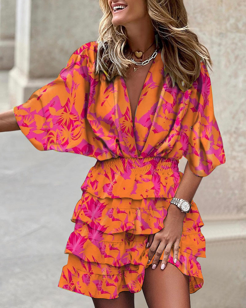 Valmere™ | Soraya Elegant Floral Dress