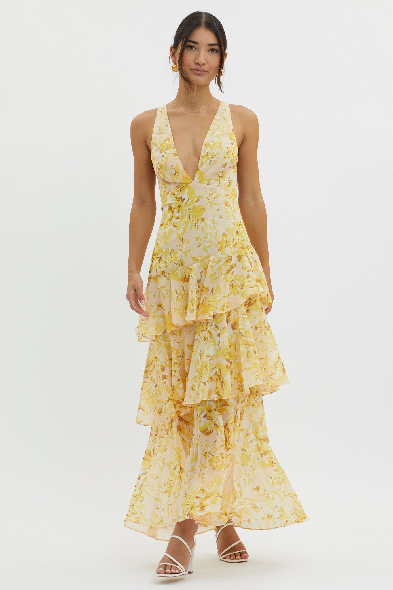 Valmere™ | Faye Bloom Shift Midi Dress