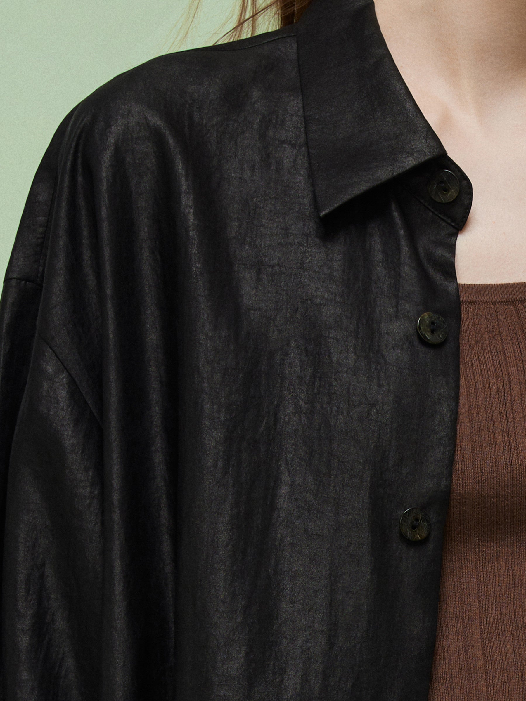 Valmere™ | 3/4 Sleeves Oversized Shirt