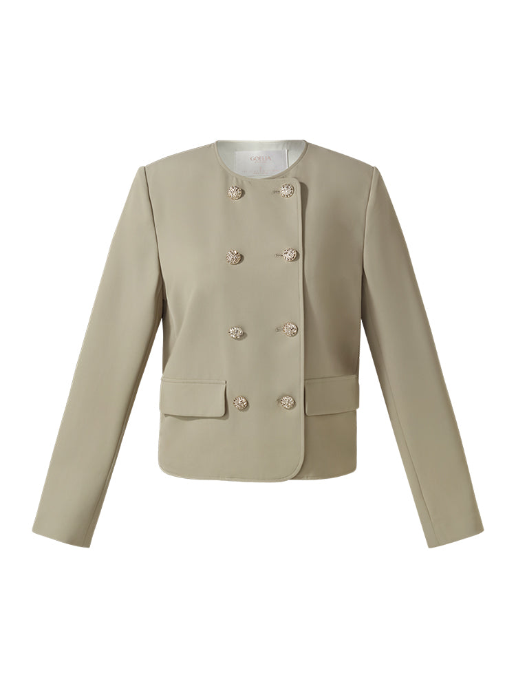 Valmere™ | Double-Breasted Jacket