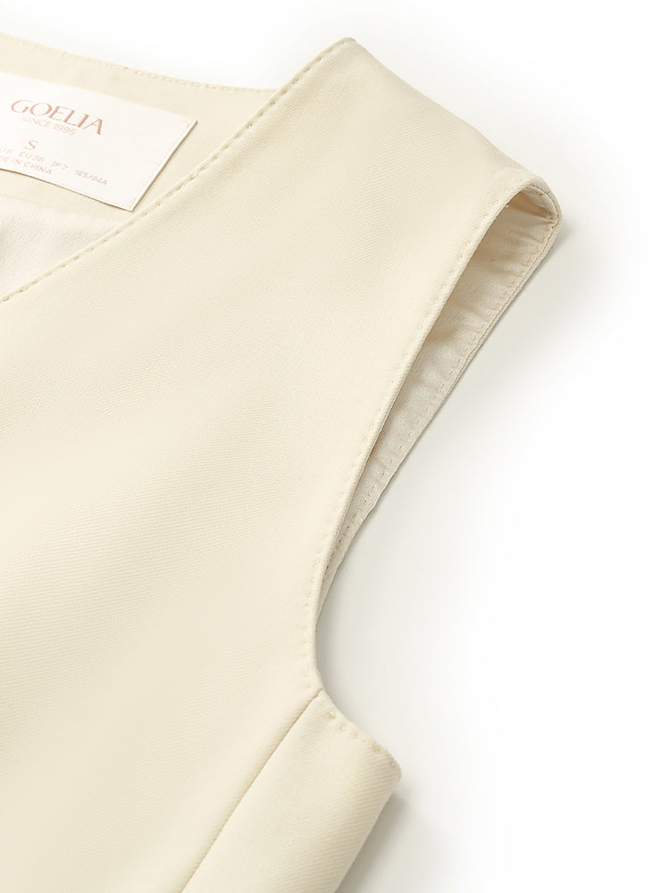 Valmere™ | Worsted Wool Single-Breasted Vest