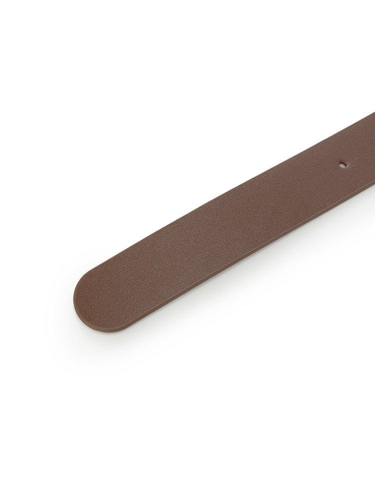 Valmere™ | GO Letter Middle Size Women Leather Belt