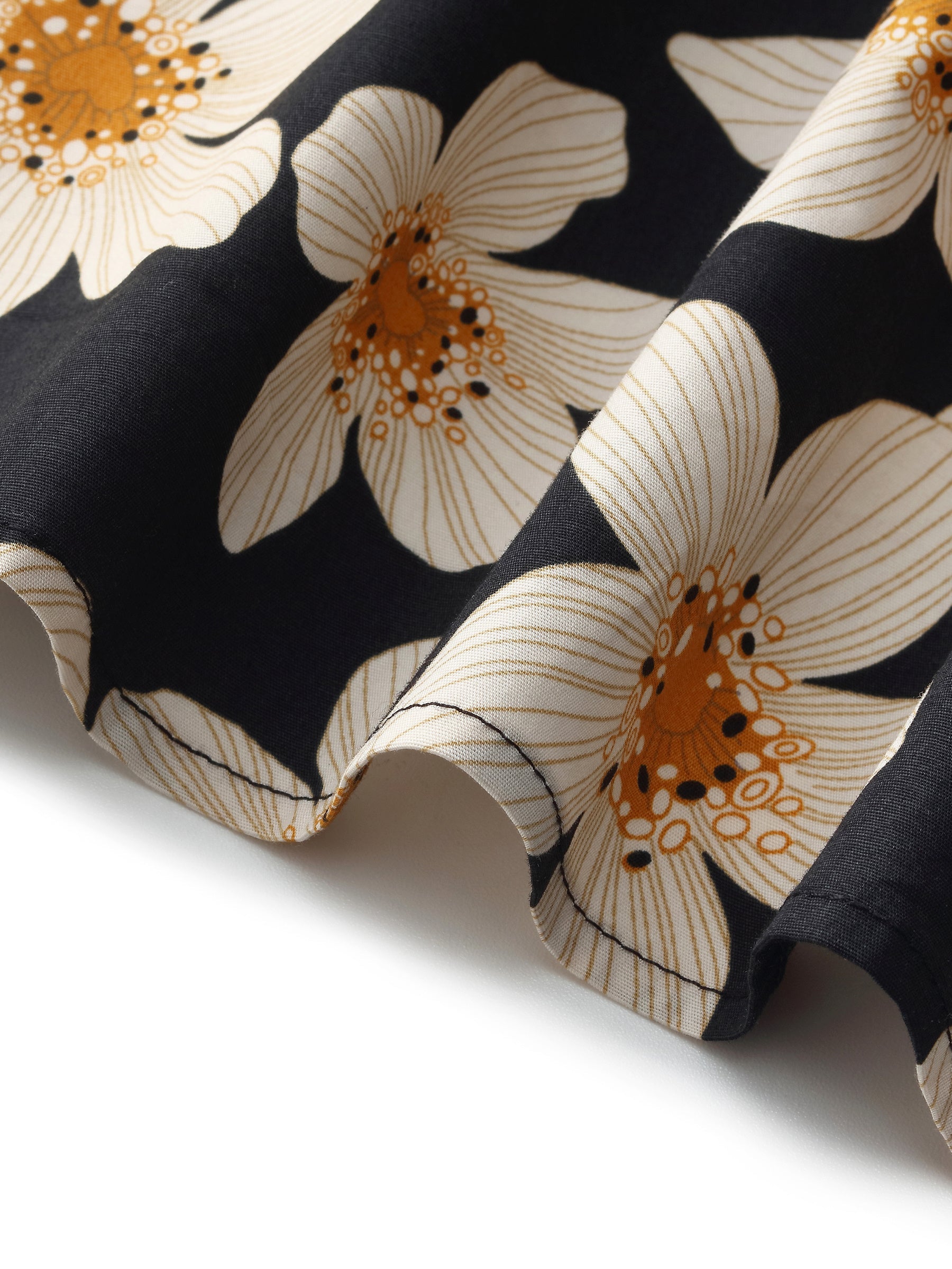 Valmere™ | Cotton Stretch Floral Print Oversized Shirt