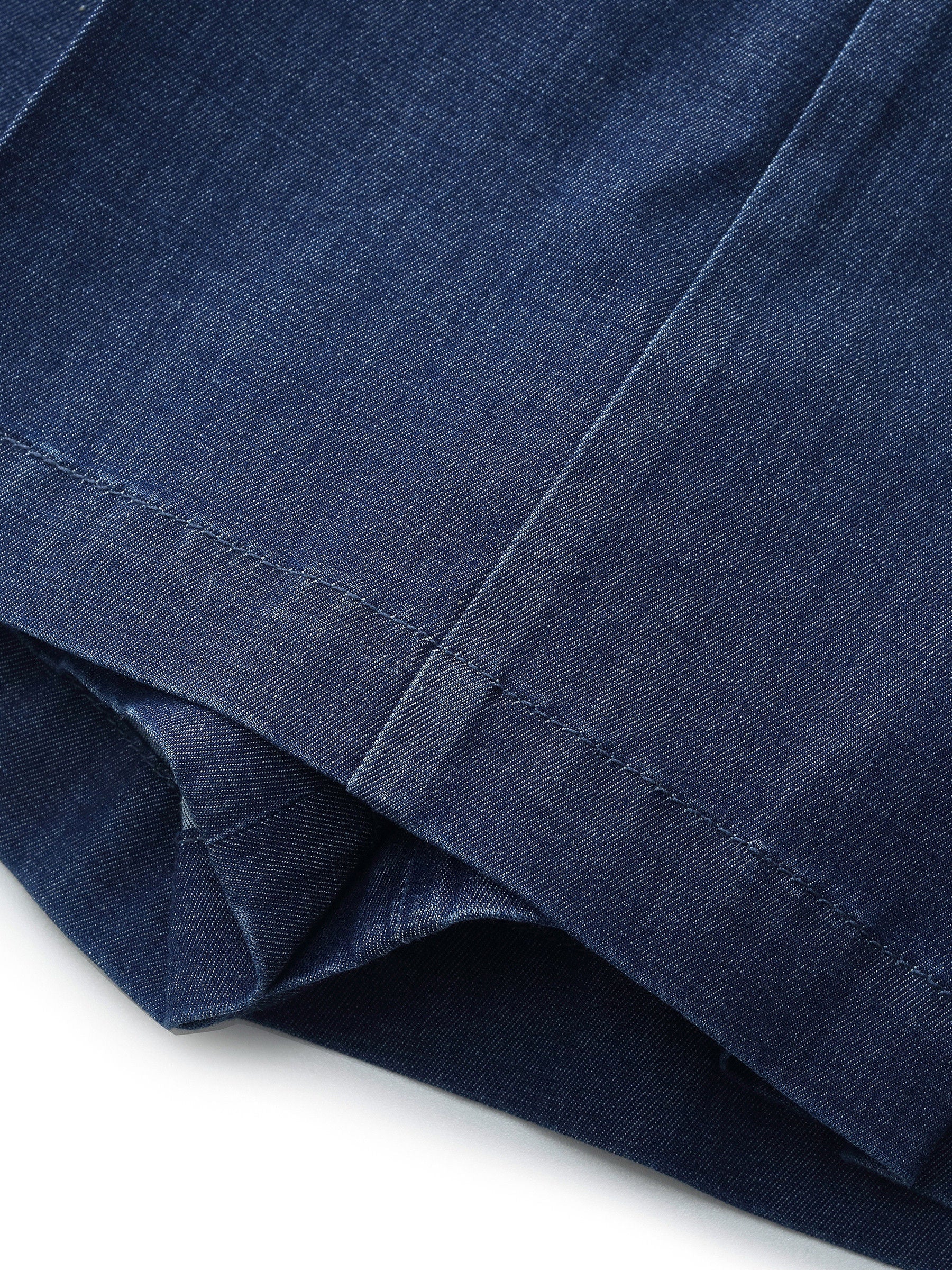 Valmere™ | Denim Pleated Culottes