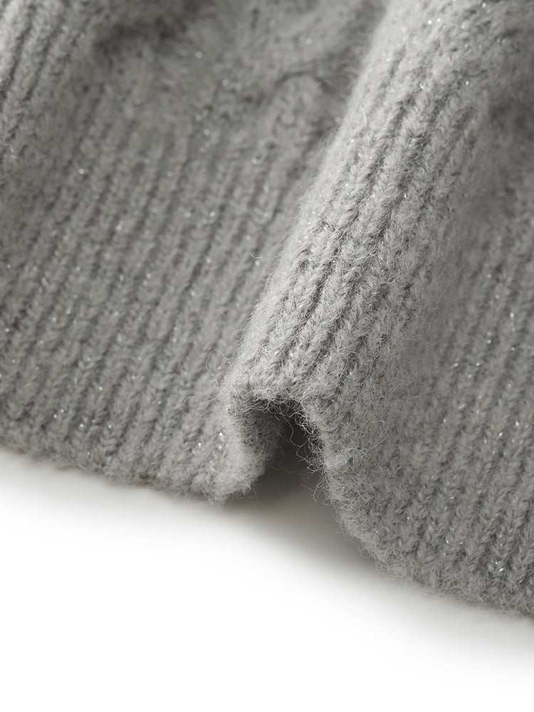 Valmere™ | Mohair Blend Pearl Cardigan