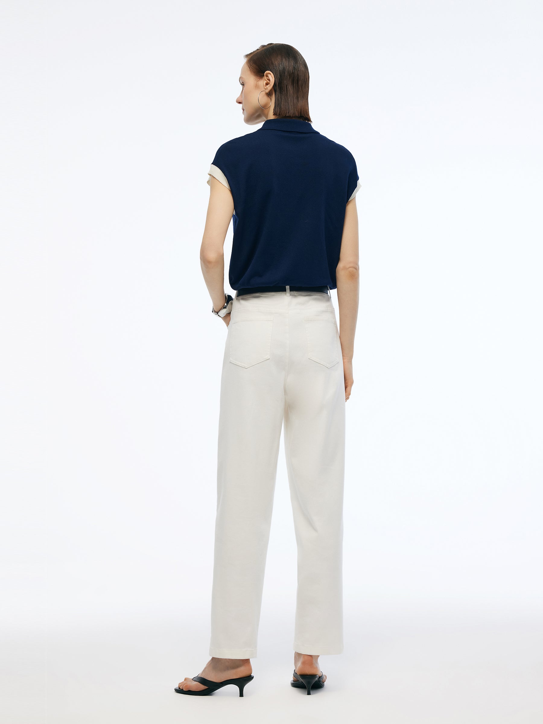 Valmere™ | Denim Stretch Jeans With Belt