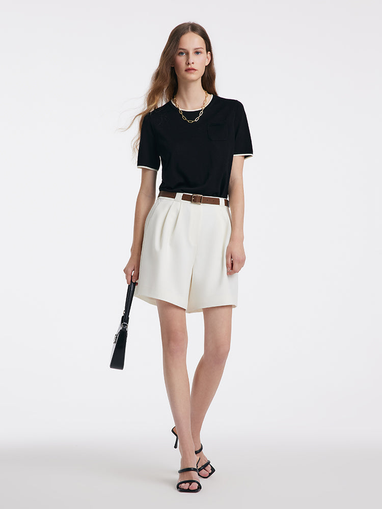Valmere™ | White Loose Shorts