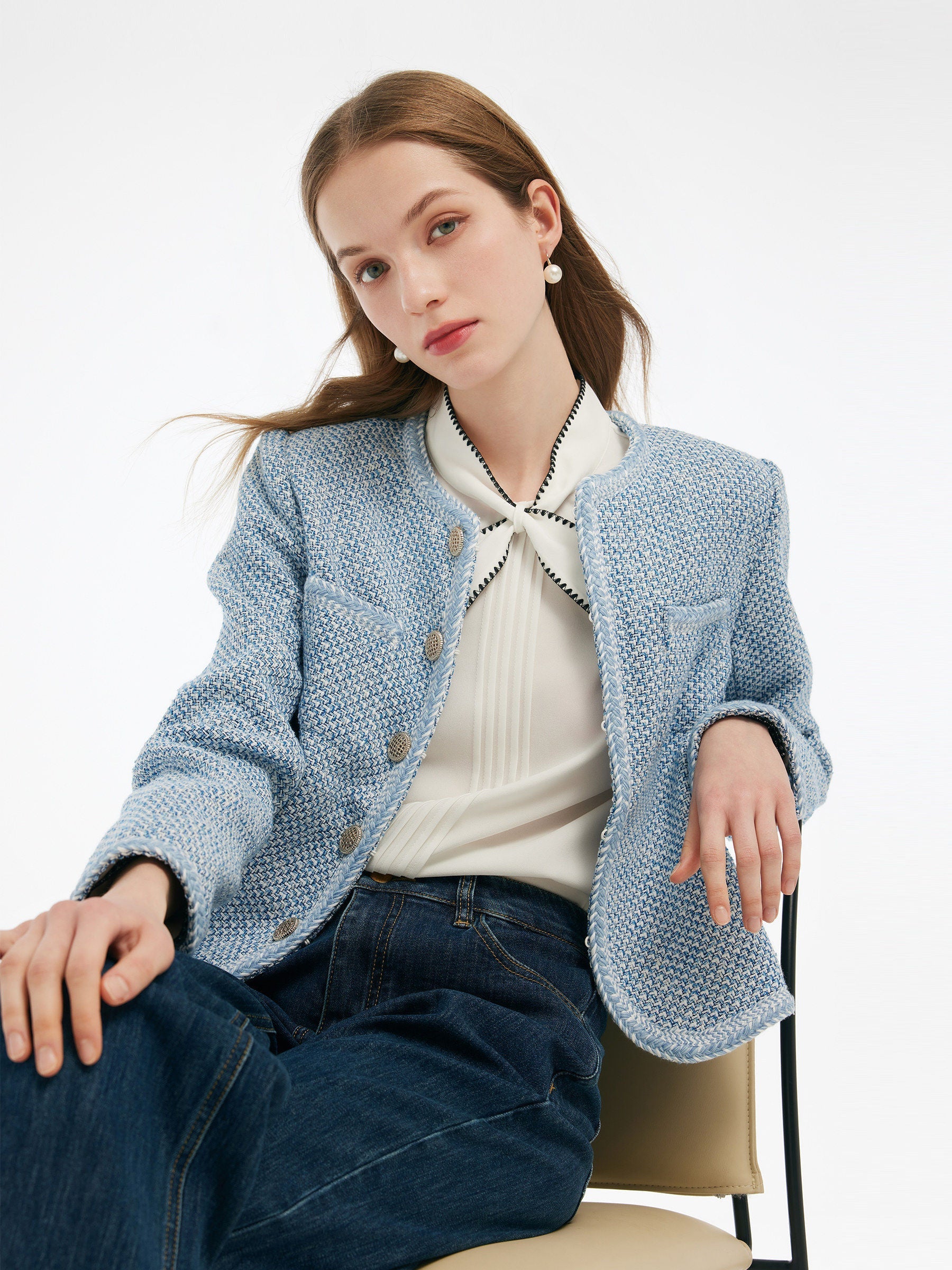 Valmere™ | Round Neck Jacket