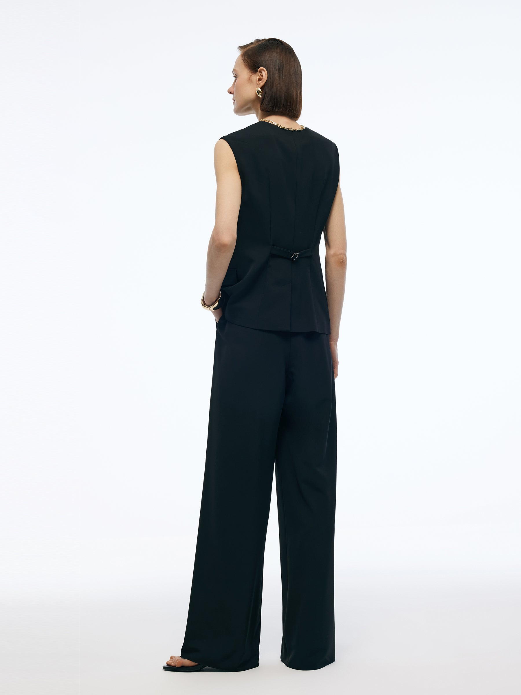 Valmere™ | Elastic Waist Stretch Leg Pants