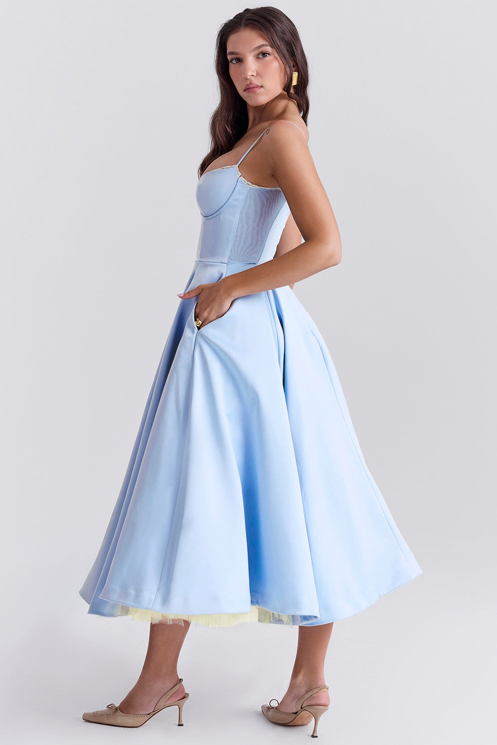Valmere™ | Tulle Midi Dress