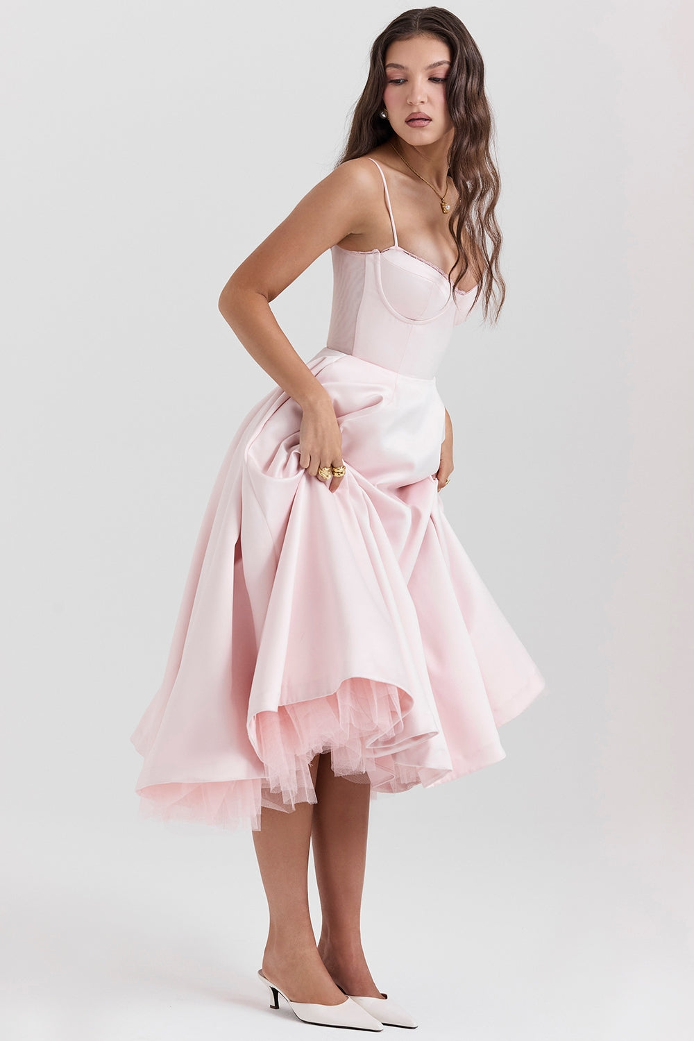 Valmere™ | Tulle Midi Dress