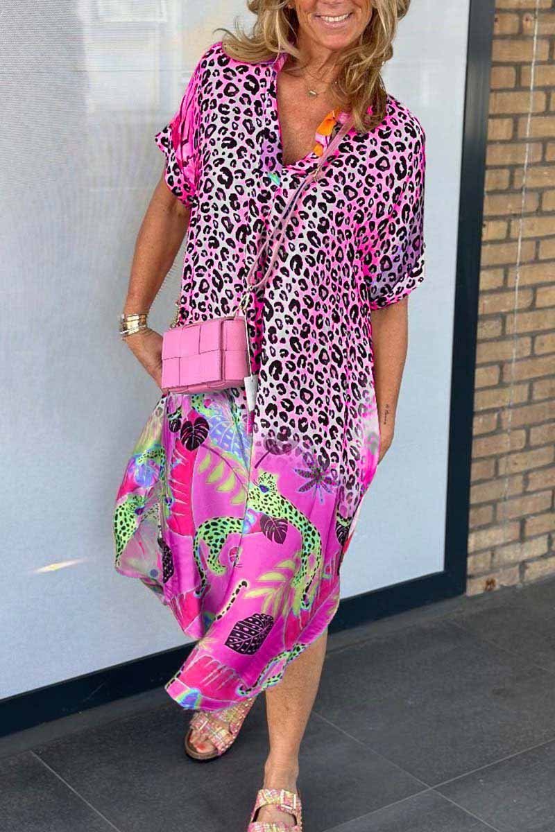 Valmere™ | Relaxed Leopard Dress