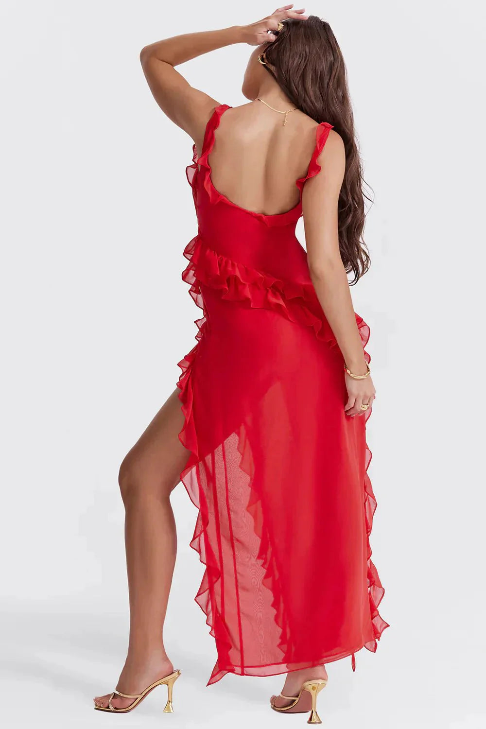 Valmere™ | Arielle Ruffle Maxi Dress
