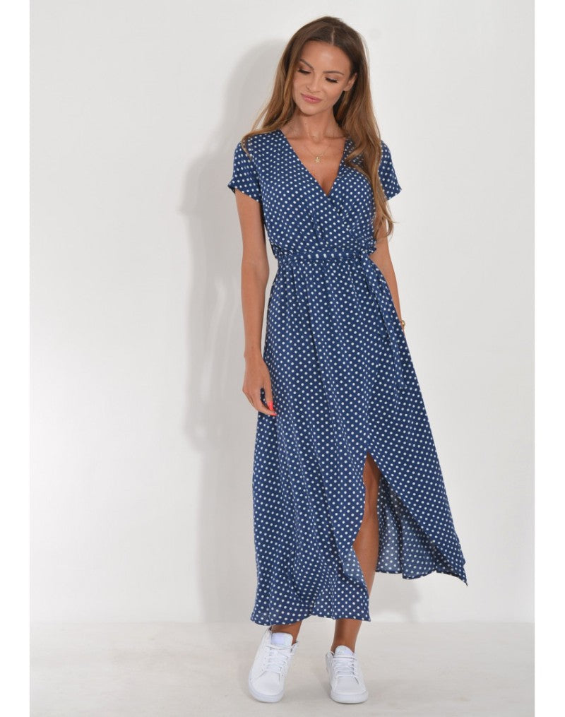 Valmere™ | Yasmine Stylish V-Neck Dress