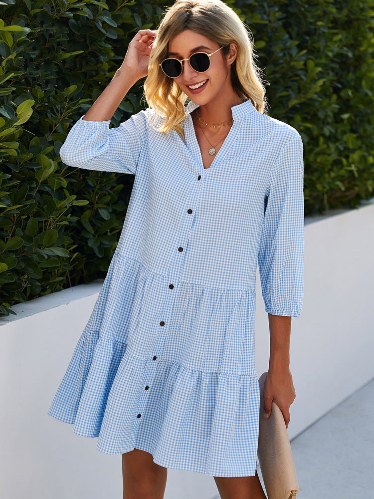 Valmere™ | Blue Haven Midi Dress