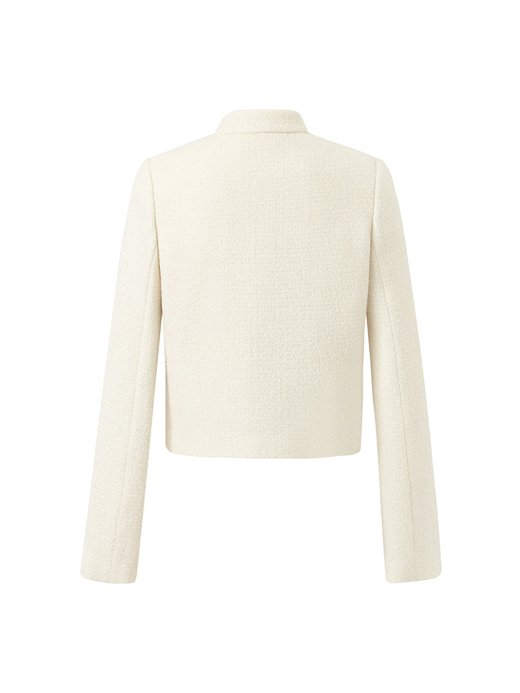 Valmere™ | Wool Blend Single-Breasted Jacket