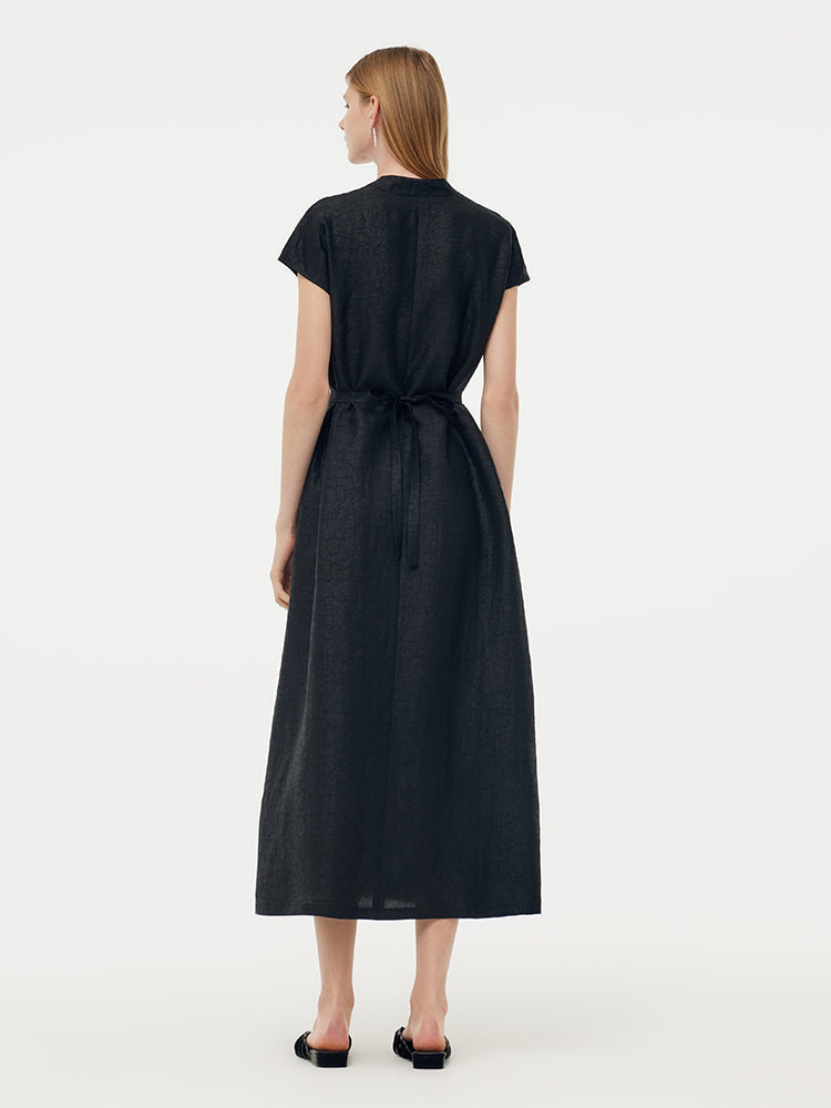 Valmere™ | Adjustable Waist Midi Dress