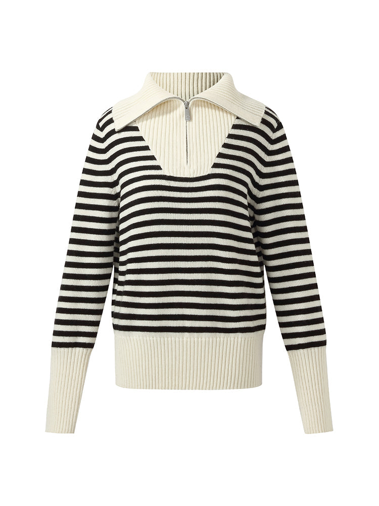 Valmere™ | Half-Zip Women Knit Top