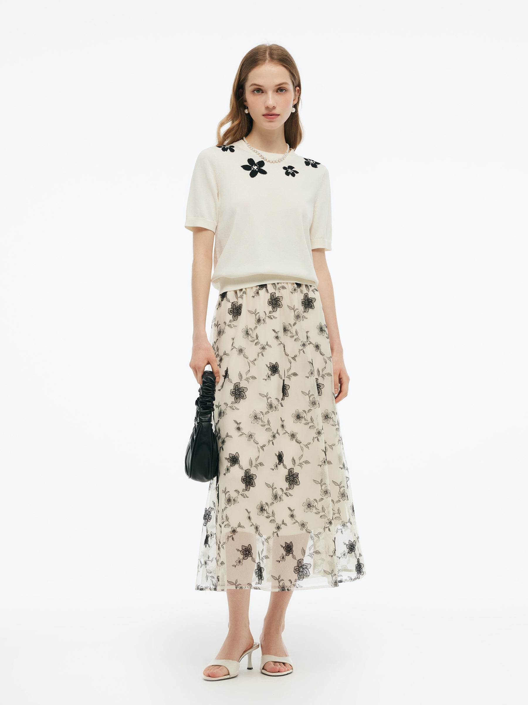 Valmere™ | Tencel Blend Floral Knit Top