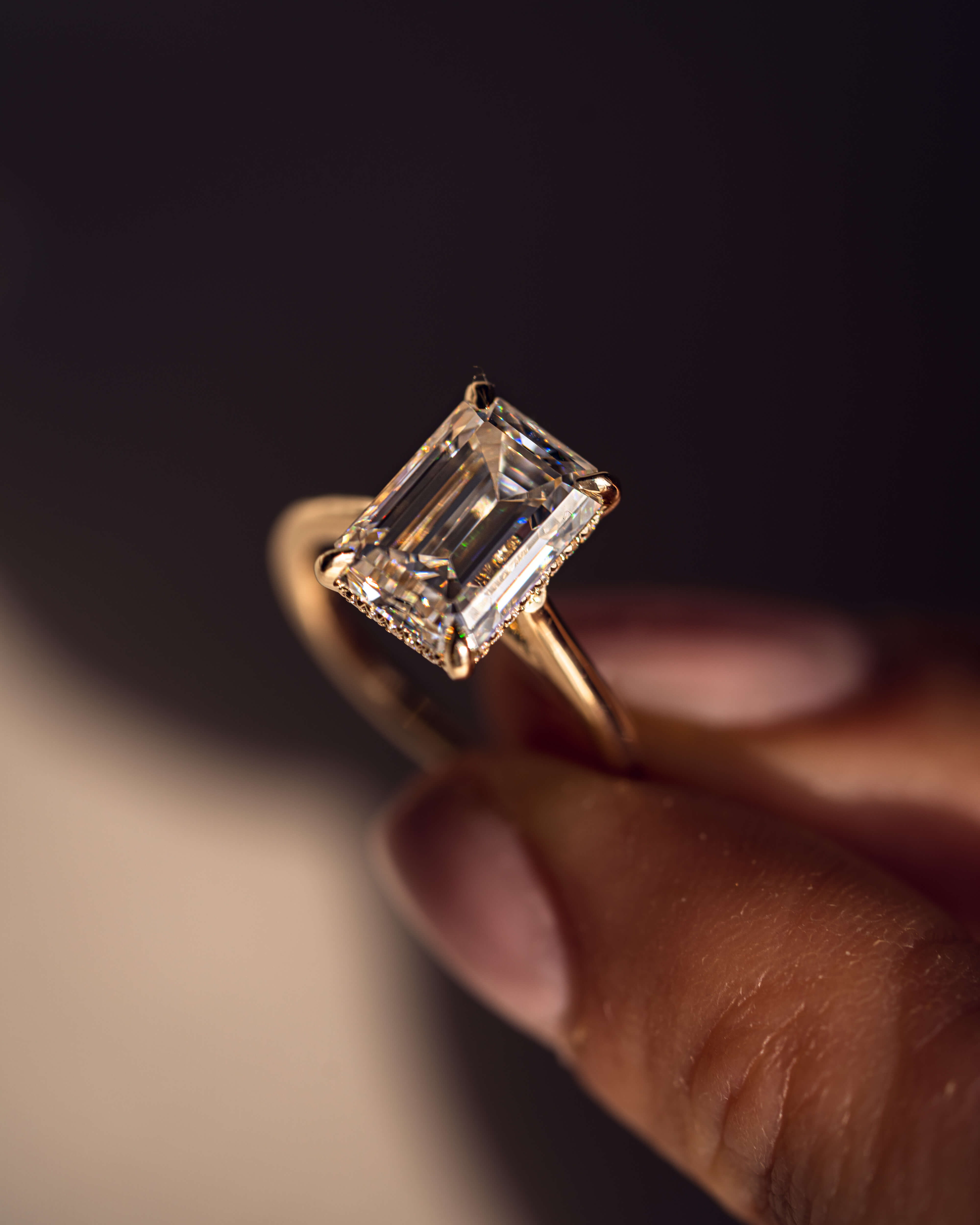 Caroline - Emerald | Gold