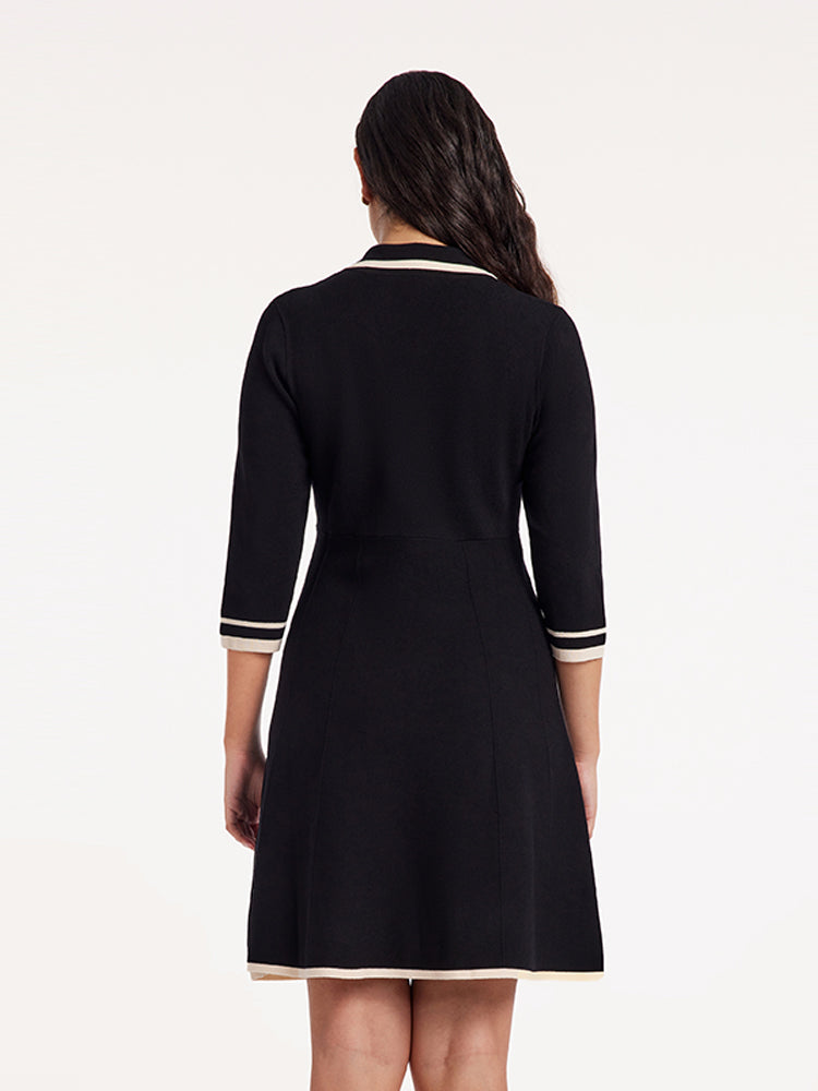 Valmere™ | V-Neck Mini Dress