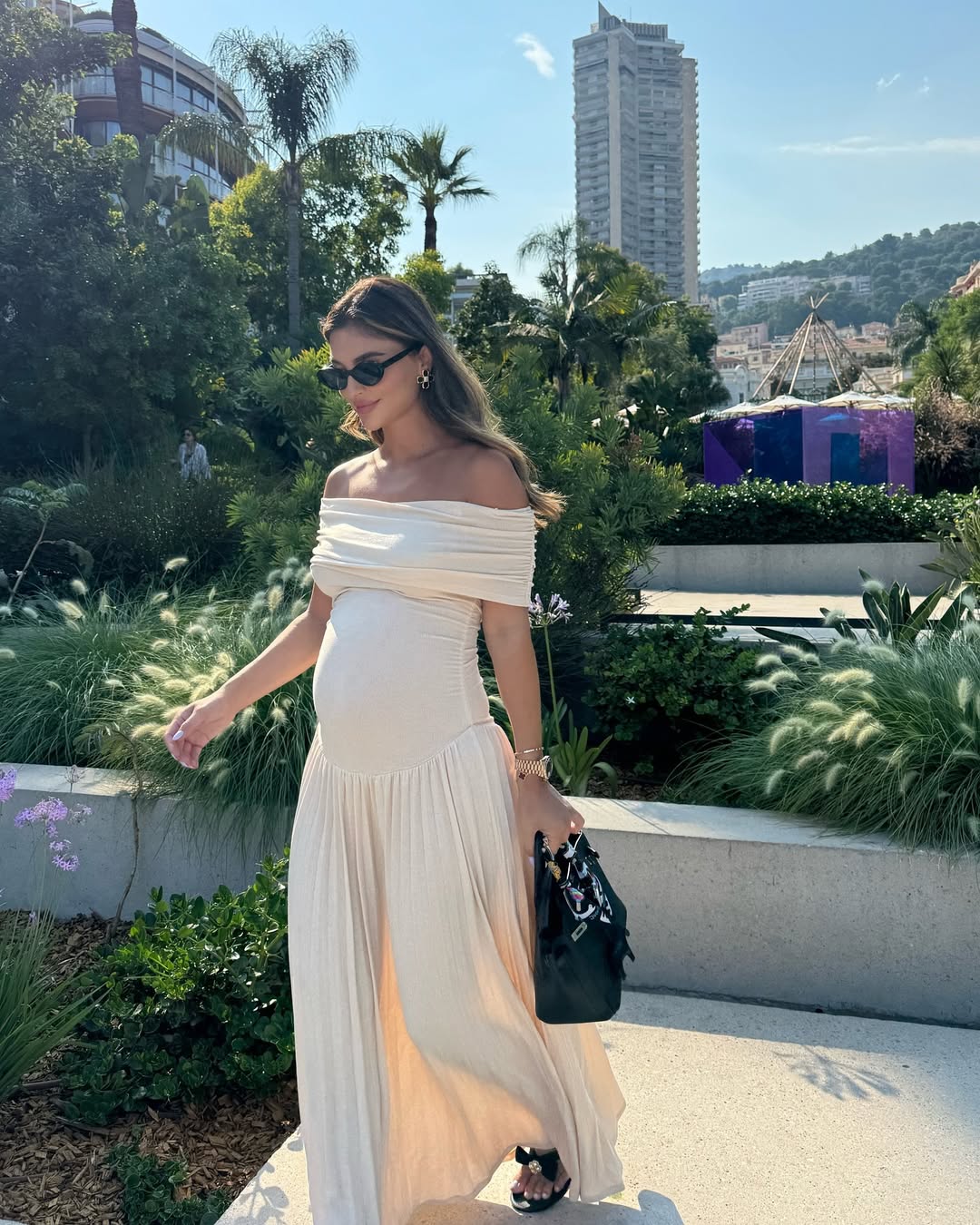 Valmere™ | Amara Maternity Pleated Maxi