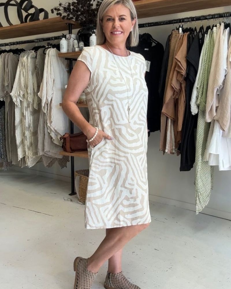 Valmere™ | Eclipse Patterned Day Dress